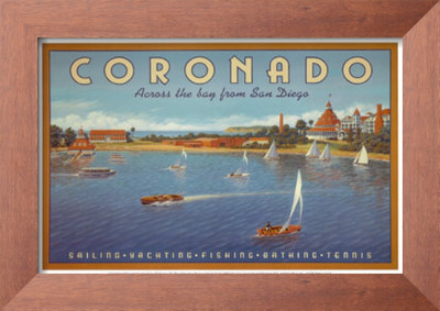 Coronado Beach Framed Print Coronado Beach Framed Print