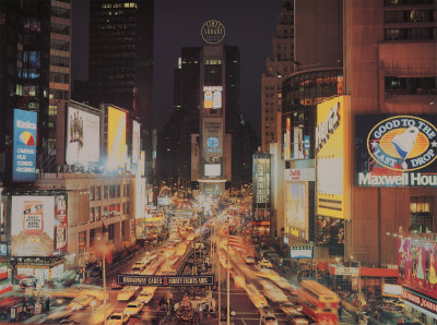 NY Times Square Print NY Times Square Print