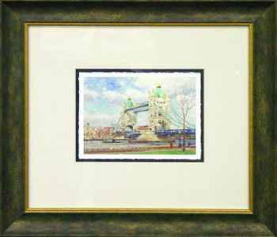 Tower Bridge PreFramed Print Tower Bridge PreFramed Print