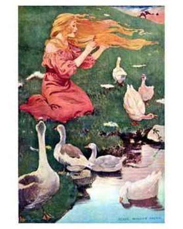 Goose Girl Print Goose Girl Print