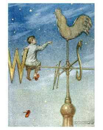 Weathercock Print Weathercock Print