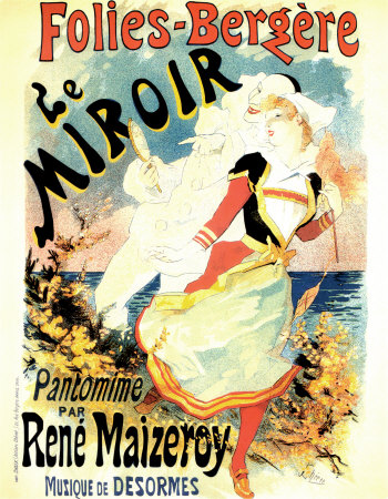 Le Miroir Poster Card Le Miroir Poster Card