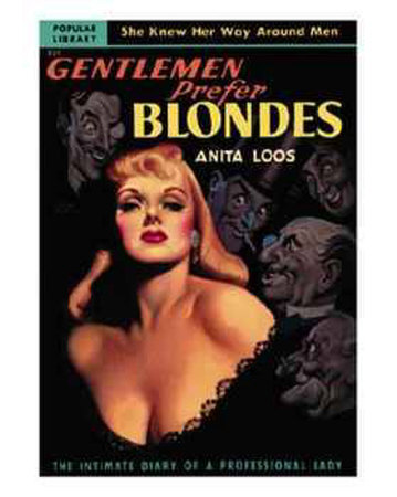 Gentlemen Prefer Blondes Print Gentlemen Prefer Blondes Print