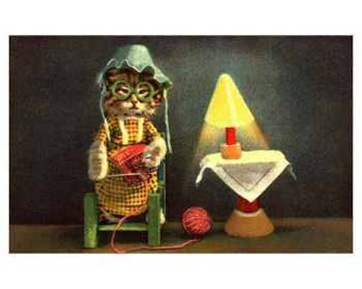 Kitty Knit Print Kitty Knit Print