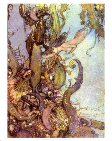 The Little Mermaid Giclee Print The Little Mermaid Giclee Print