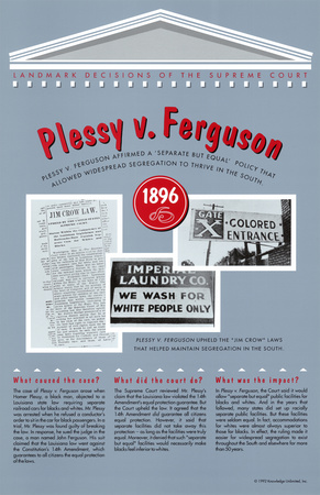 plessy vs ferguson plessy vs ferguson