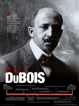 W.E.B. DuBois Poster W.E.B. DuBois Poster