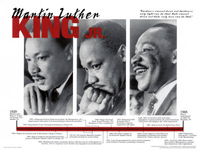 Martin Luther King Jr. Poster Martin Luther King Jr. Poster