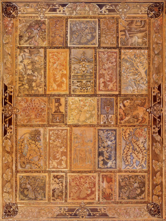 Golden Tapestry Print Golden Tapestry Print