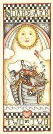 Noah's Ark Two by Two Print Noah's Ark Two by Two Print
