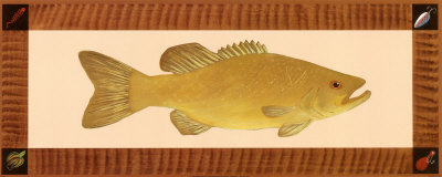 Small Mouth Bass Print Small Mouth Bass Print