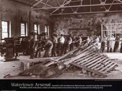 Watertown Arsenal Poster Watertown Arsenal Poster