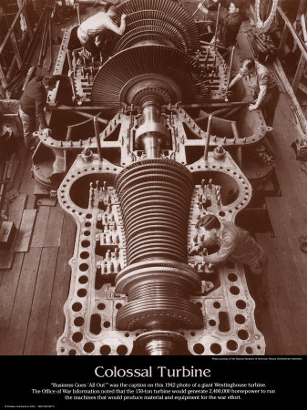 Colossal Turbine Poster Colossal Turbine Poster