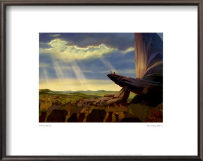 Pride Rock Framed Print Pride Rock Framed Print