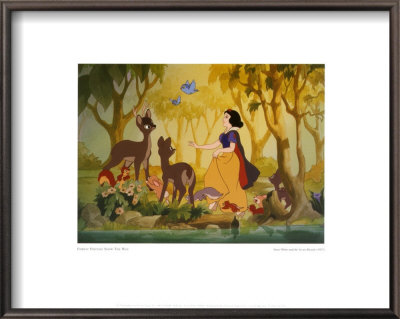 Snow White Framed Print Snow White Framed Print
