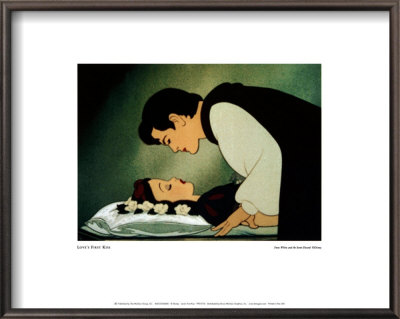 Love's First Kiss Framed Print Love's First Kiss Framed Print