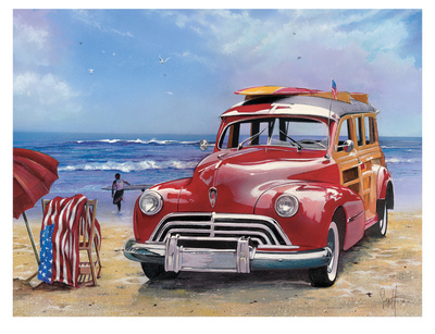 Surfin' USA Print Surfin' USA Print