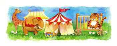 Circus Friends I Print Circus Friends I Print