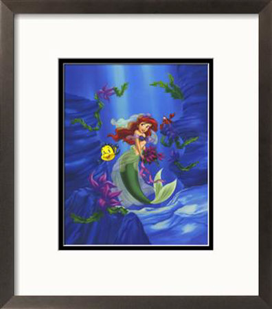 Ariel - Dreams Under the Sea Framed Print Ariel - Dreams Under the Sea Framed Print