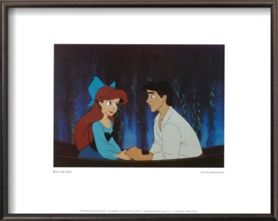 Kiss the Girl Framed Print Kiss the Girl Framed Print