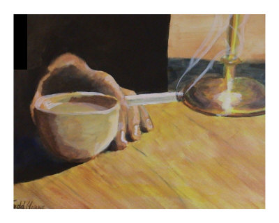 Coffee for One Giclee Print Coffee for One Giclee Print