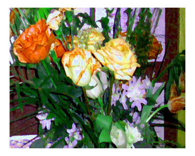 Golden Flowers Photographic Print Golden Flowers Photographic Print
