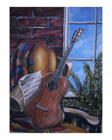 Music Chair Giclee Print Music Chair Giclee Print