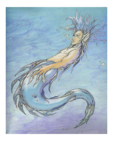 Mer Man Photographic Print Mer Man Photographic Print