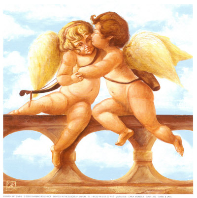 Sariel and Uriel Print Sariel and Uriel Print