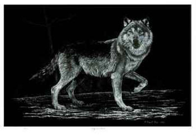 Wolf on Alert Limited Edition Wolf on Alert Limited Edition