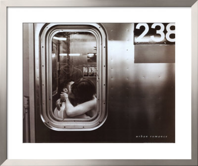 Urban Romance Framed Print Urban Romance Framed Print