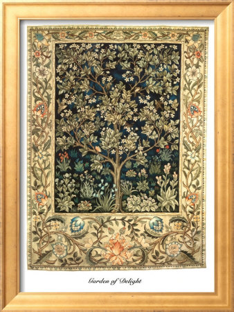 Garden of Delight Framed Print Garden of Delight Framed Print