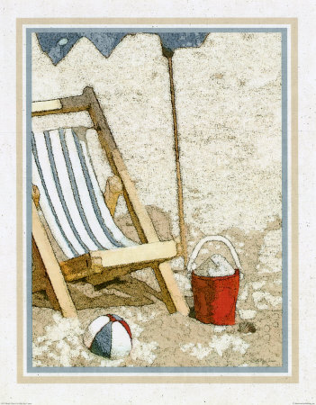 Beach Chair I Print Beach Chair I Print