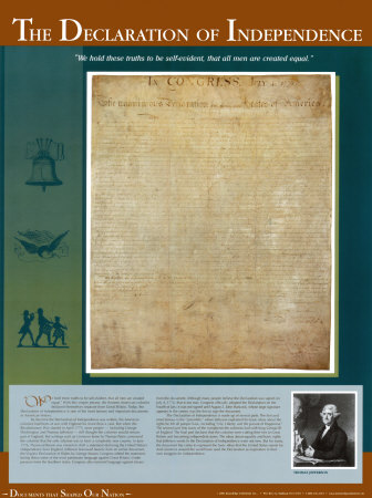 The Declaration of Independence Print The Declaration of Independence Print