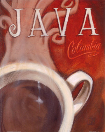 Java Columbia Print Java Columbia Print