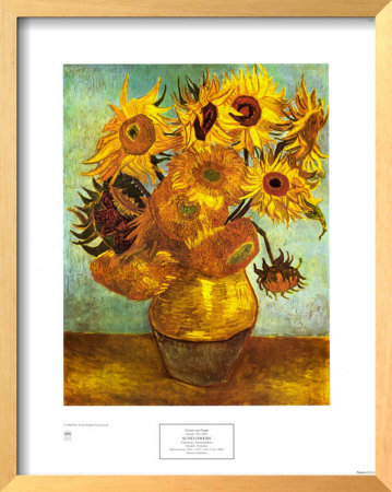 Sunflowers, 1888 Framed Print Sunflowers, 1888 Framed Print