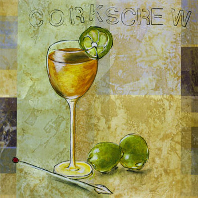 Corkscrew Print Corkscrew Print