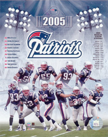 2005 - Patriots Composite Photograph 2005 - Patriots Composite Photograph