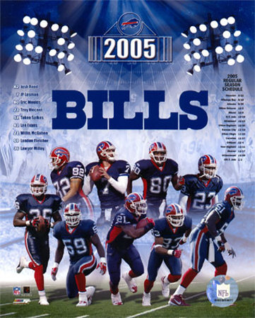 2005 Buffalo Bills Team Composite Photograph 2005 Buffalo Bills Team Composite Photograph