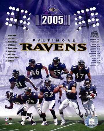 2005 - Ravens Composite Photograph 2005 - Ravens Composite Photograph