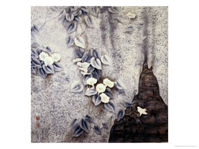 Growing Morning Glories Giclee Print Growing Morning Glories Giclee Print