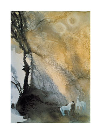 Horses at Leisure Giclee Print Horses at Leisure Giclee Print