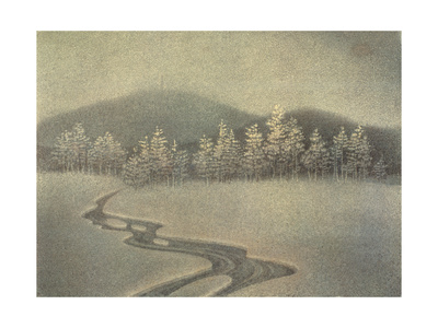Snowy World Giclee Print Snowy World Giclee Print