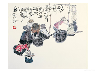 After Fishing Giclee Print After Fishing Giclee Print
