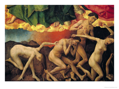 The Last Judgement Detail of the Entrance of the Damned into Hell circa 1445-50