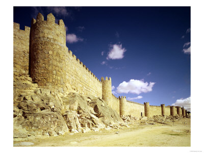 The City Walls Giclee Print The City Walls Giclee Print