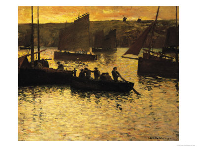 In the Port, 1895 Giclee Print In the Port, 1895 Giclee Print