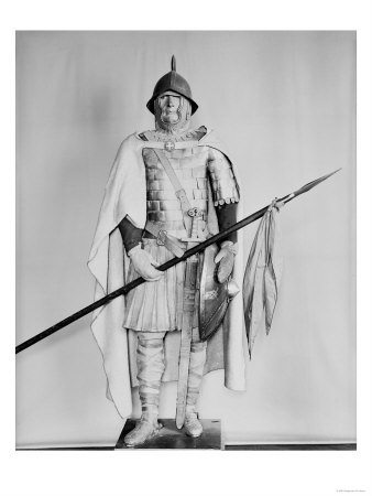 Model of a Carolingian Cavalryman Giclee Print Model of a Carolingian Cavalryman Giclee Print