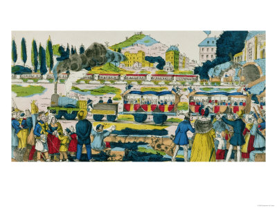 The Railway Giclee Print The Railway Giclee Print