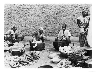 Washing, Senegal, circa 1900 Giclee Print Washing, Senegal, circa 1900 Giclee Print